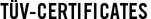 TÜV-Certificates