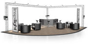 Exhibition stands construction truss