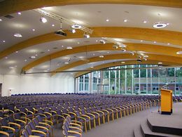 Lighting construction for the University of Economy