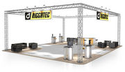 Booth construction truss