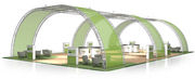 Big exhibition stand