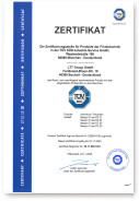 TÜV-Certificate
